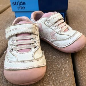 Stride Rite SRT Bambi Sneakers white/pink 4M